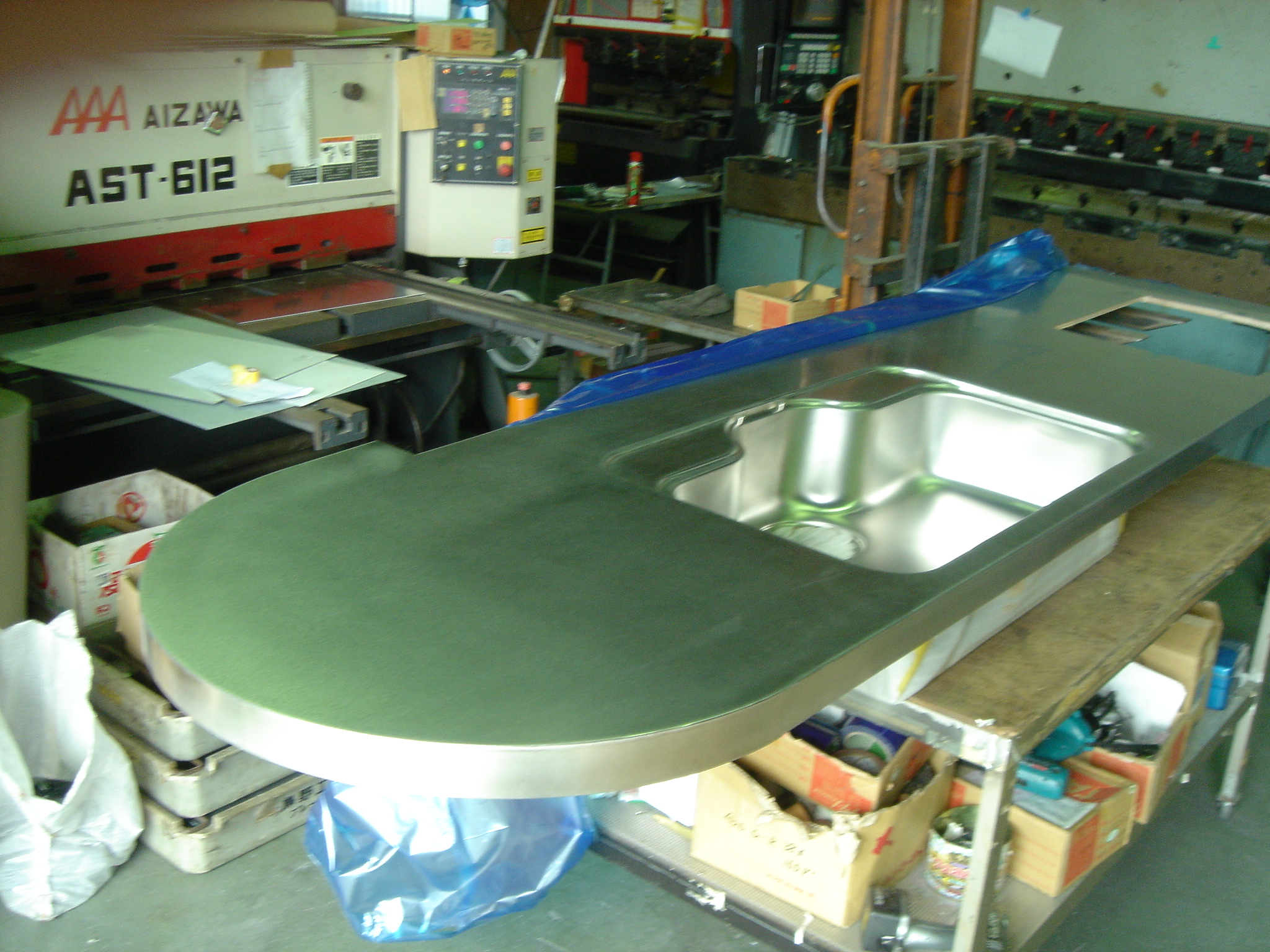 板金加工製品＿ステンレスシンク